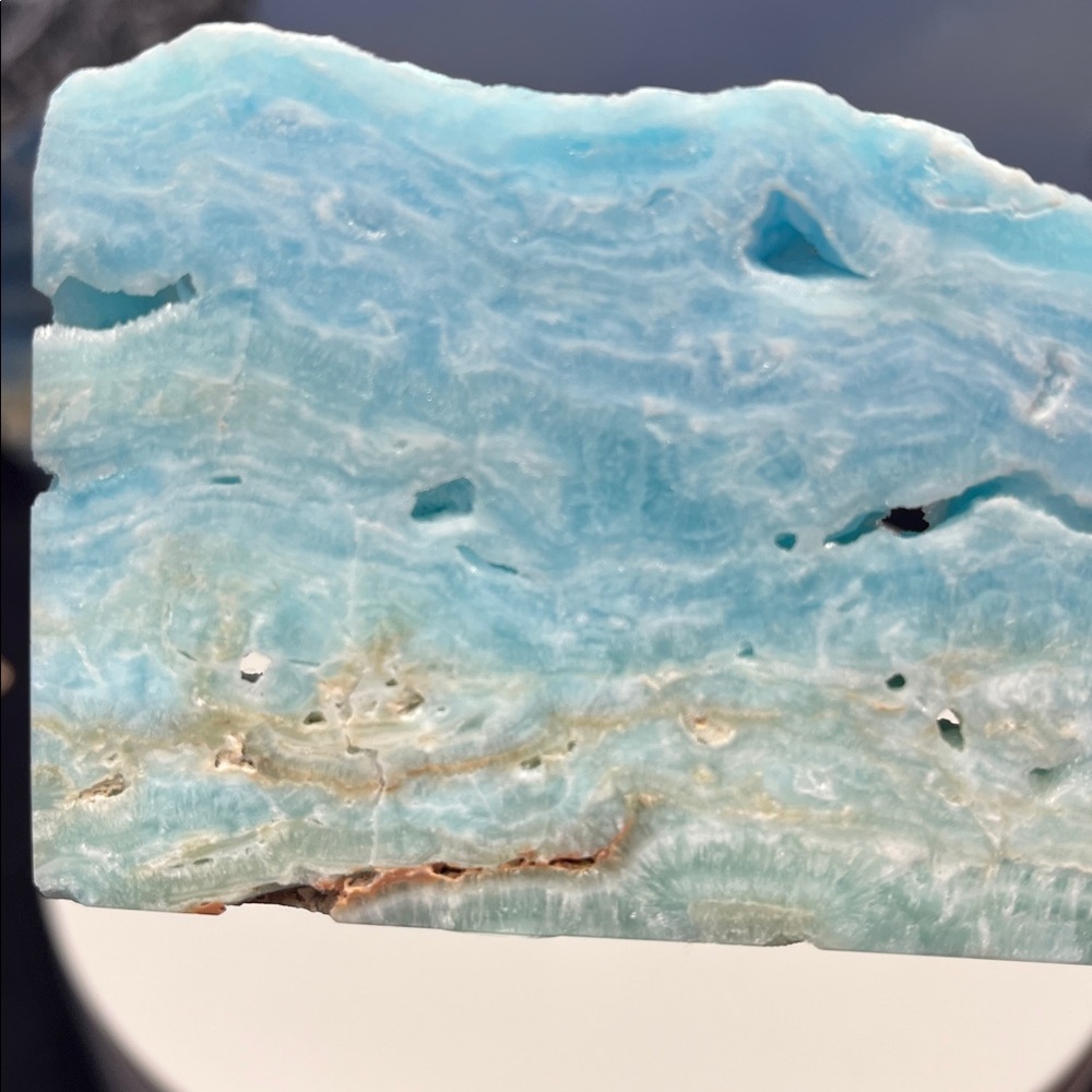 Smithsonite Slab 6 X 2 1/4 inches - Picture 6 of 6